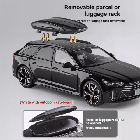 Audi RS6 Avant Metal Diecast Car 1:18 (28x11 cm)