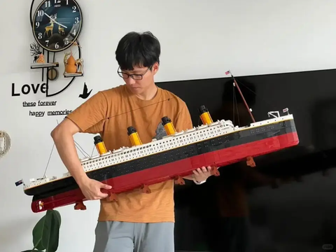 Titanic Cruise Ship Large 9090 Pcs, Building Blocks Set